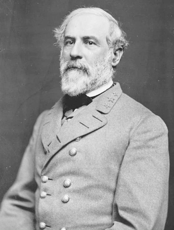 robert e lee statue. General Robert E. Lee in 1863.