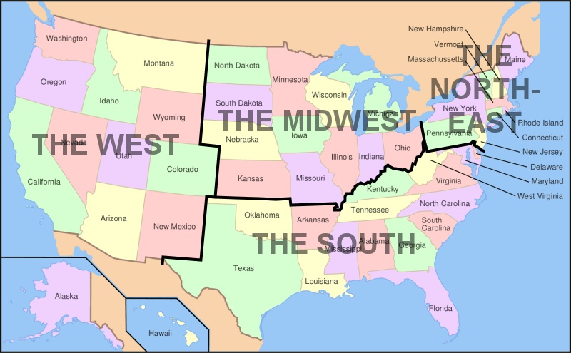 Map of USA Regions by US Census Bureau.jpg