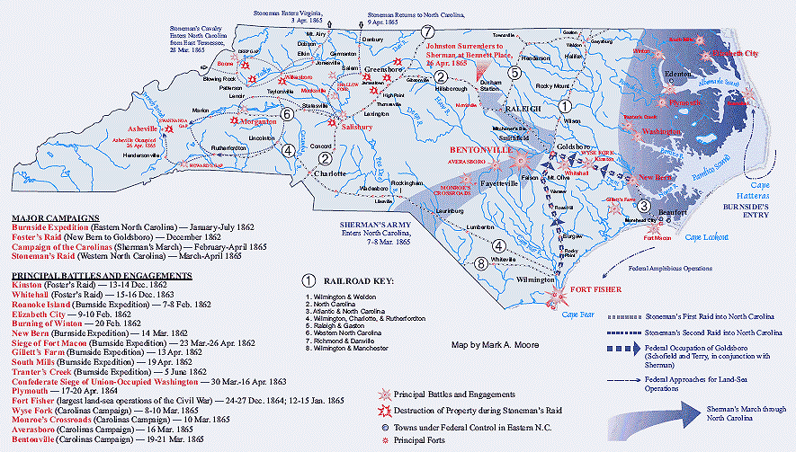 North Carolina Civil War Map.gif