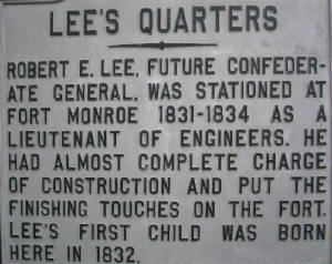 General Robert E. Lee and Fort Monroe.jpg