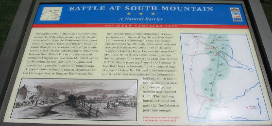 Battle of South Mountain Historical Marker.jpg