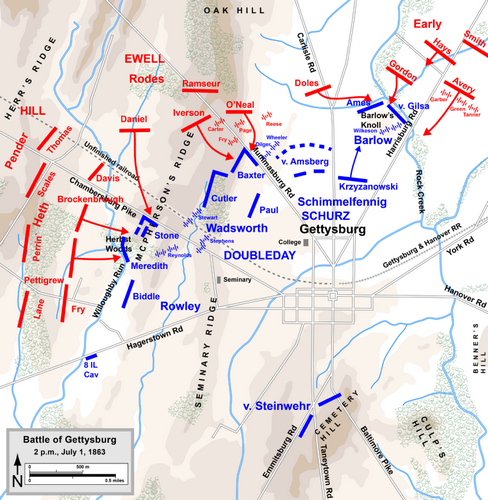 McPherson's Ridge, Battle of Gettysburg.jpg