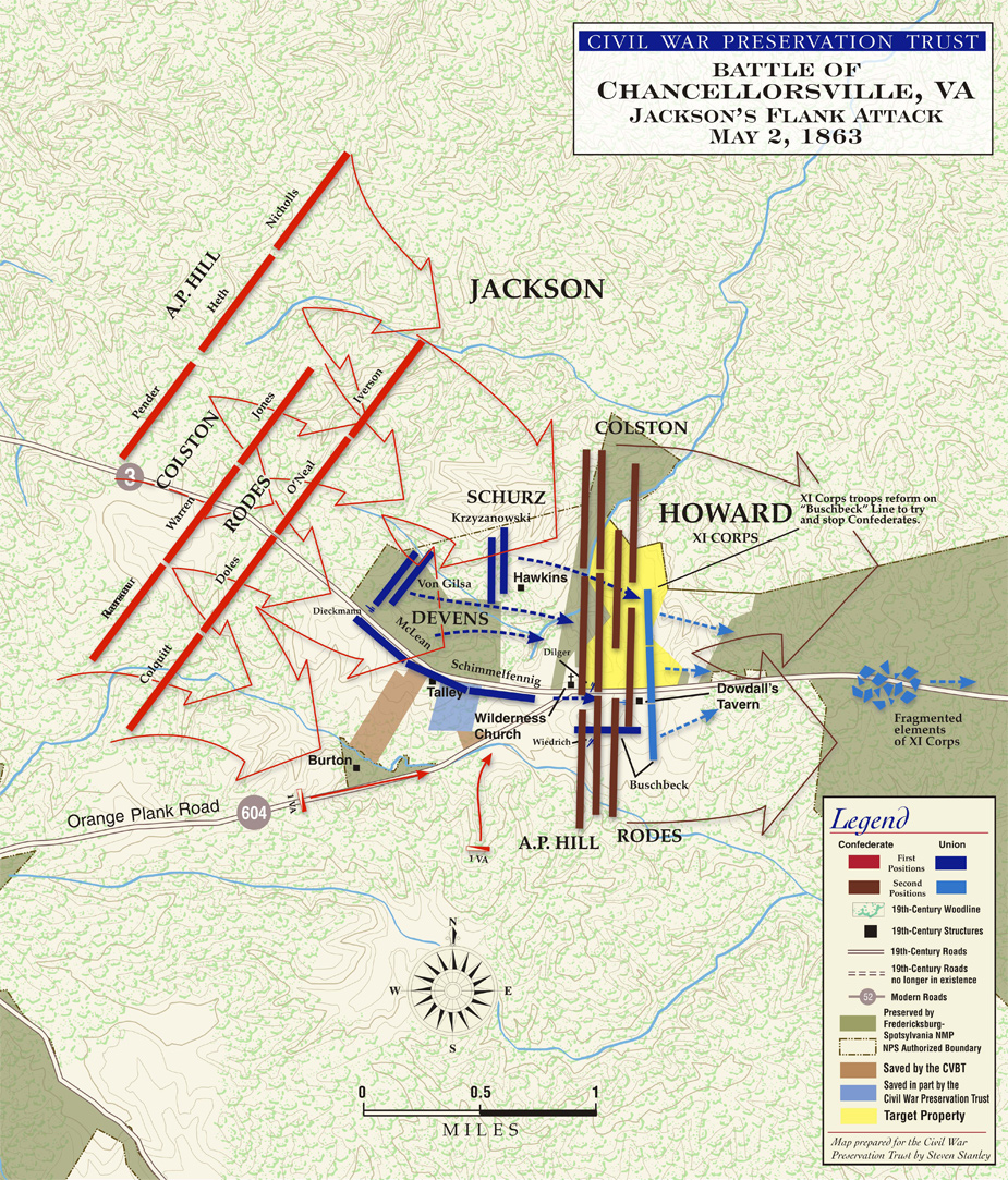 Battle of Chancellorsville Flank Attack Map.jpg
