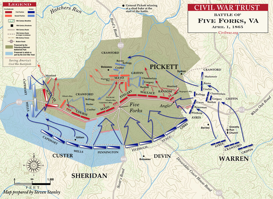 Civil War Five Forks Battlefield Map.jpg