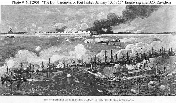 The US Naval Bombardment of Fort Fisher.jpg