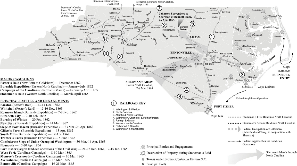 Civil War battles fought in North Carolina Map.jpg