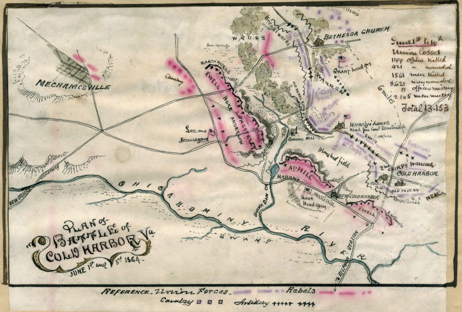 Cold Harbor Civil War Map.jpg