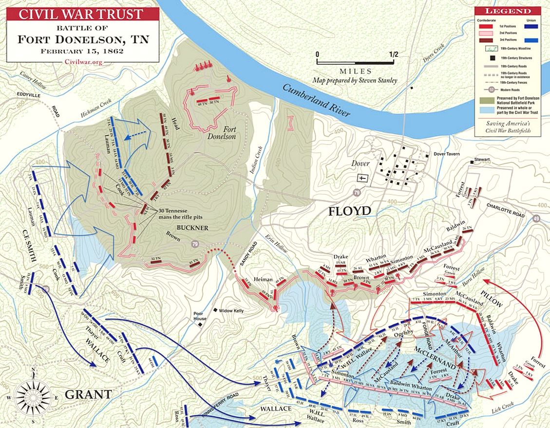 Civil War Battle of Fort Donelson Map.jpg