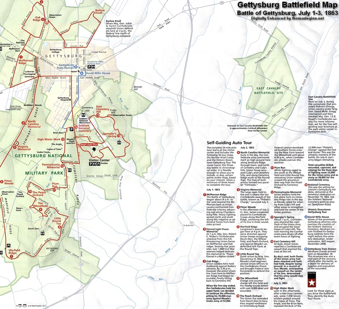 Pickett's Charge and Battle of Gettysburg Map.jpg