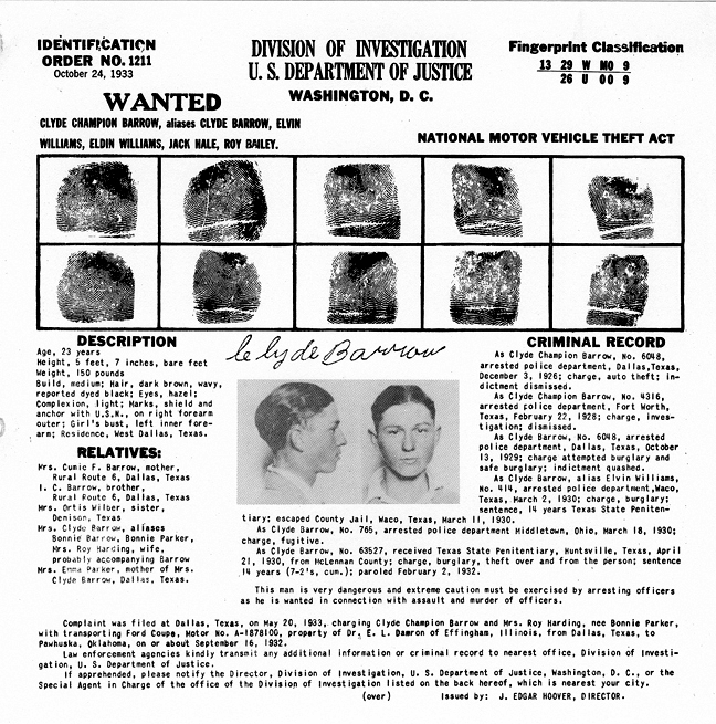 Bonnie and Clyde Most Wanted Poster.jpg